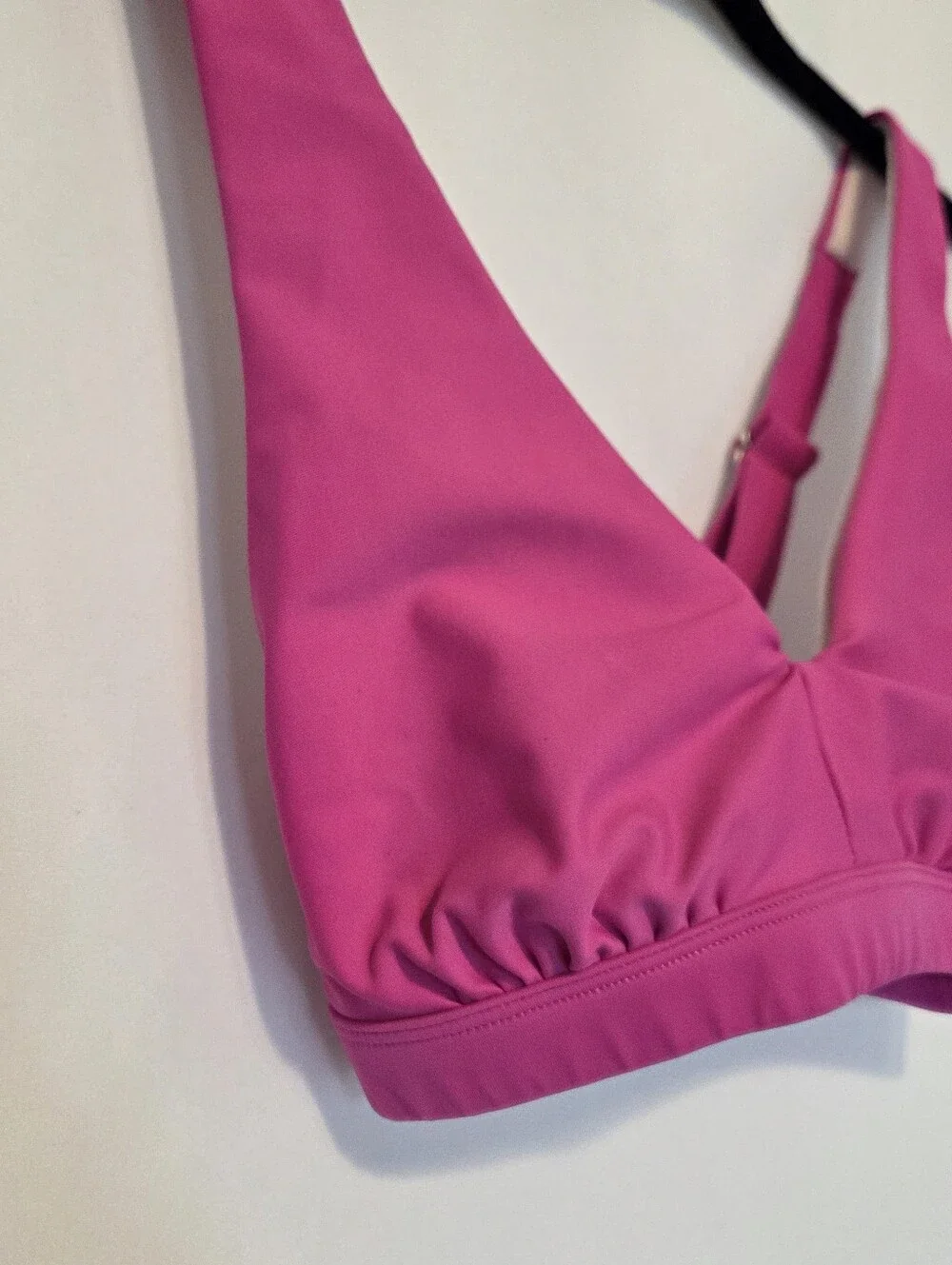 Title Nine Better Bikini Top Bright Pink Magenta Extra Small - Picture 2 of 9